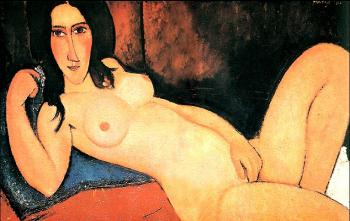 Amedeo Modigliani : Reclining nude II
